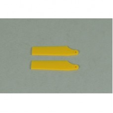 450 Size Heli Yellow Plastic Tail Blade